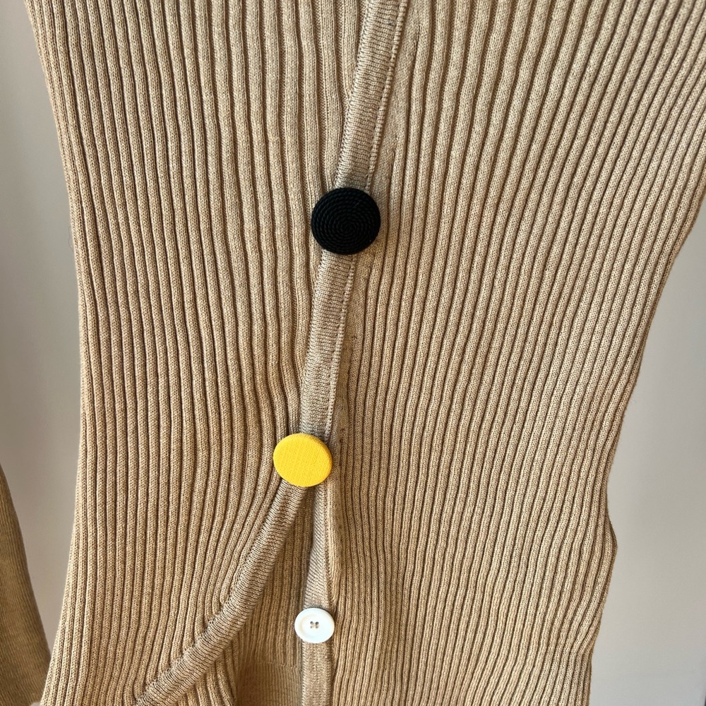 Jacquemus Brown Le Cardigan Tordu Cardigan - Picture 10 of 10